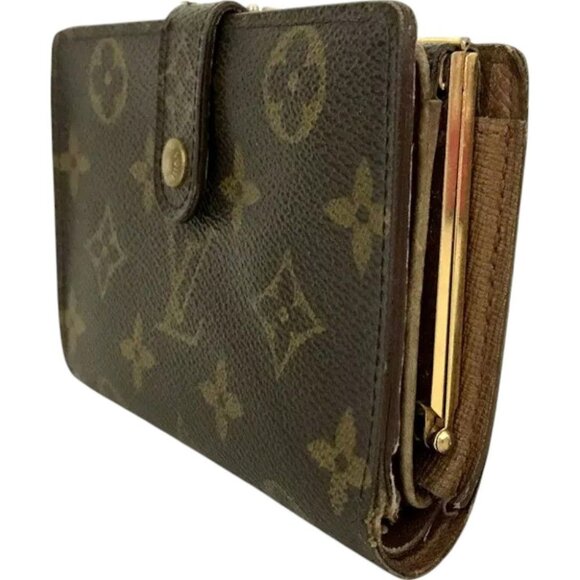 572190AY (L2) Louis Vuitton Wallet Porte Monnaie Brown Monogram - Picture 3 of 9